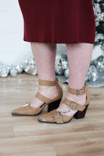 Load image into Gallery viewer, Cinder Buckle Heel