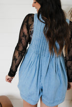 Load image into Gallery viewer, Beat The Heat Denim Romper