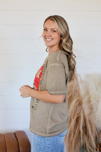 Load image into Gallery viewer, Western Leopard Cowboy Top