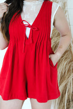 Load image into Gallery viewer, Beat The Heat Denim Romper