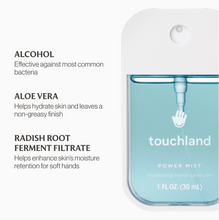 Load image into Gallery viewer, Frosted Mint Power Mist Hydrating Hand Sanitizer