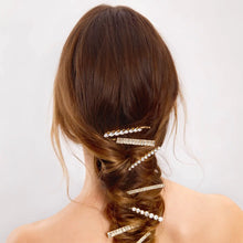 Load image into Gallery viewer, KITSCH: Metal Rhinestone Assorted Bobby Pins 4pc Set