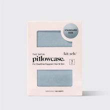Load image into Gallery viewer, KITSCH: Satin Pillowcase - Haze Blue