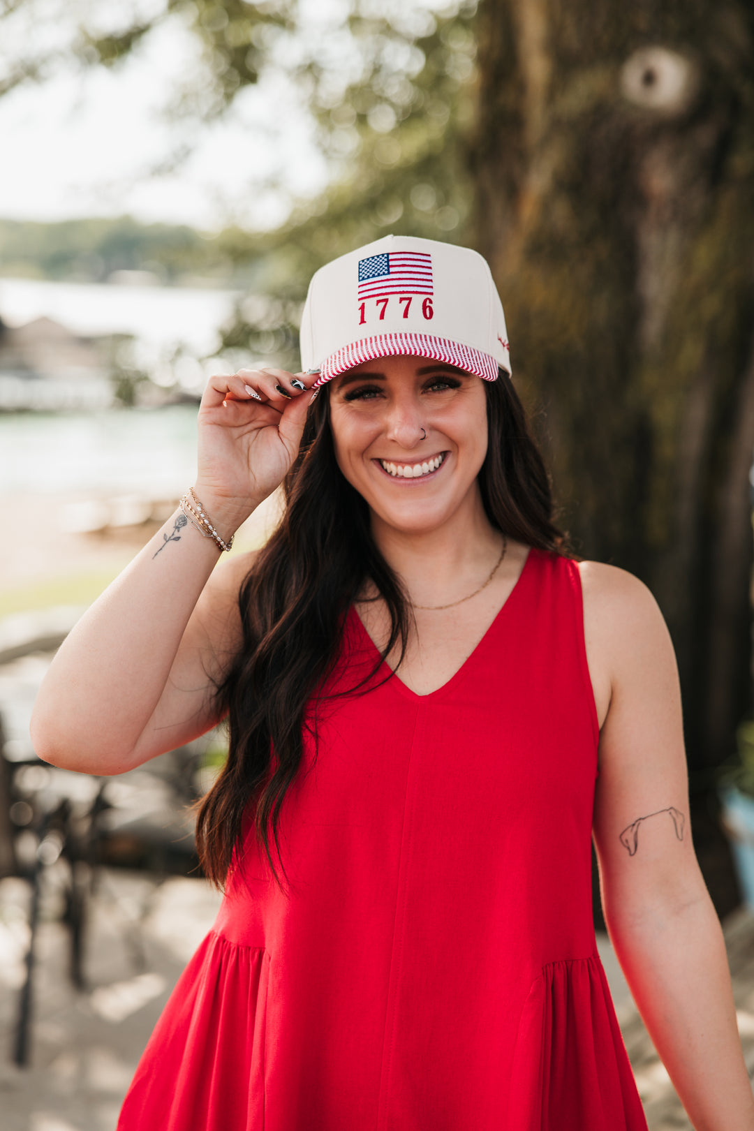 1776 American Flag Hat