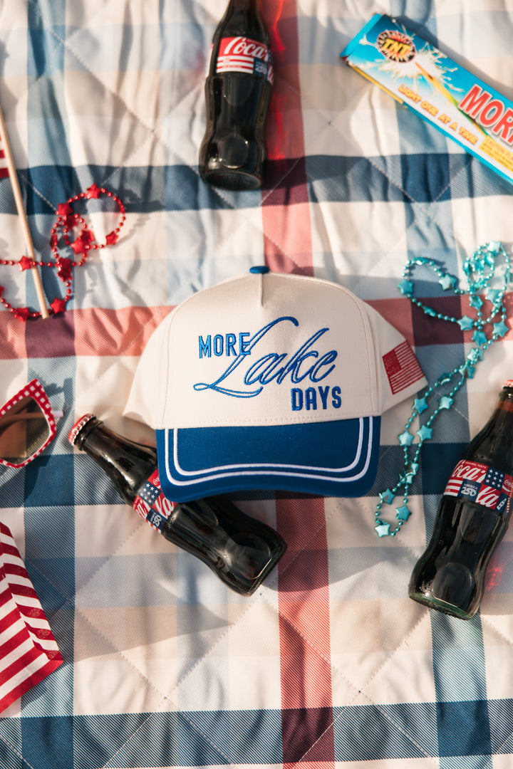 More Lake Days Trucker Hat