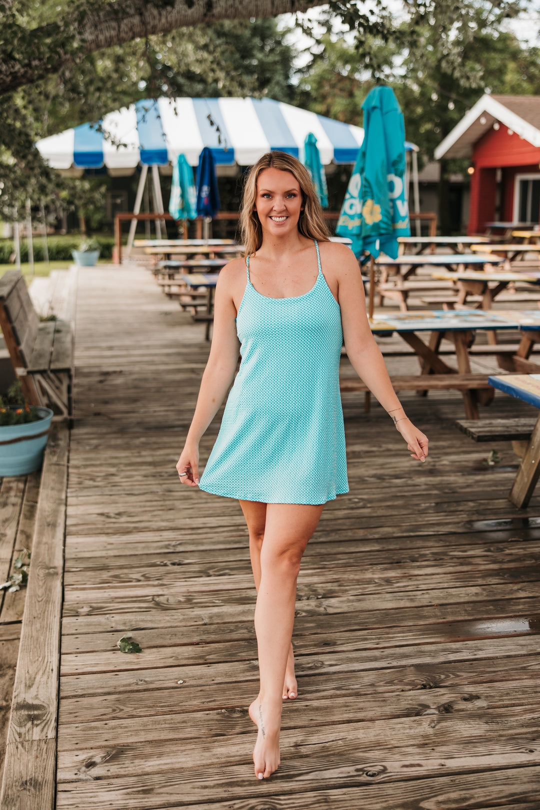 Getting Close Skort Dress
