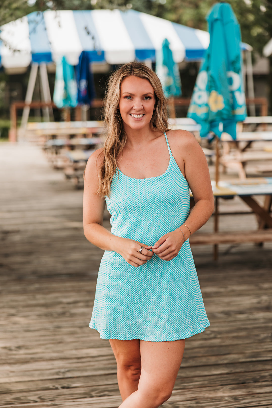 Getting Close Skort Dress
