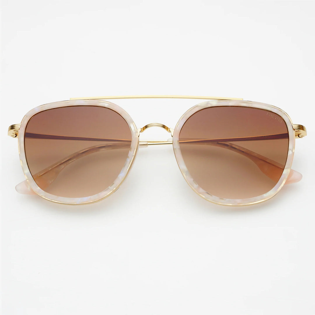 Weston Sunglasses - Light Pink/Brown
