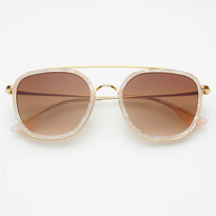 Weston Sunglasses - Light Pink/Brown