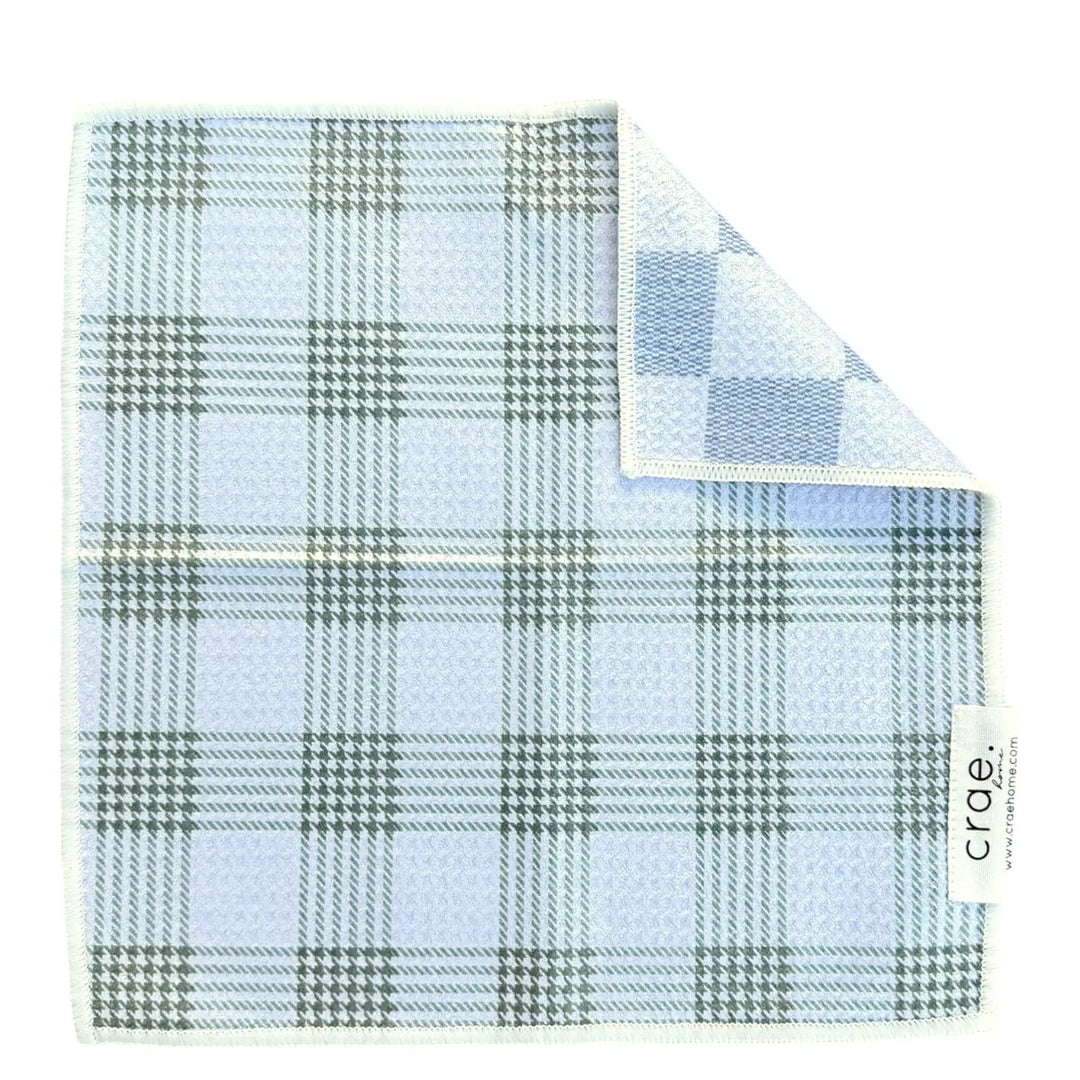 Lumi/Glacier: Reversible Sided-Hand Towel Washcloth Set