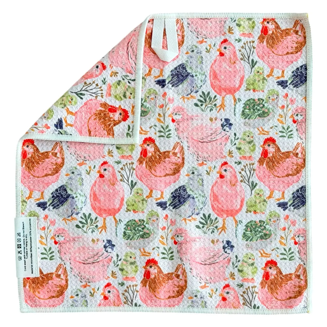 Coop Cuties: Double-Sided Washcloth