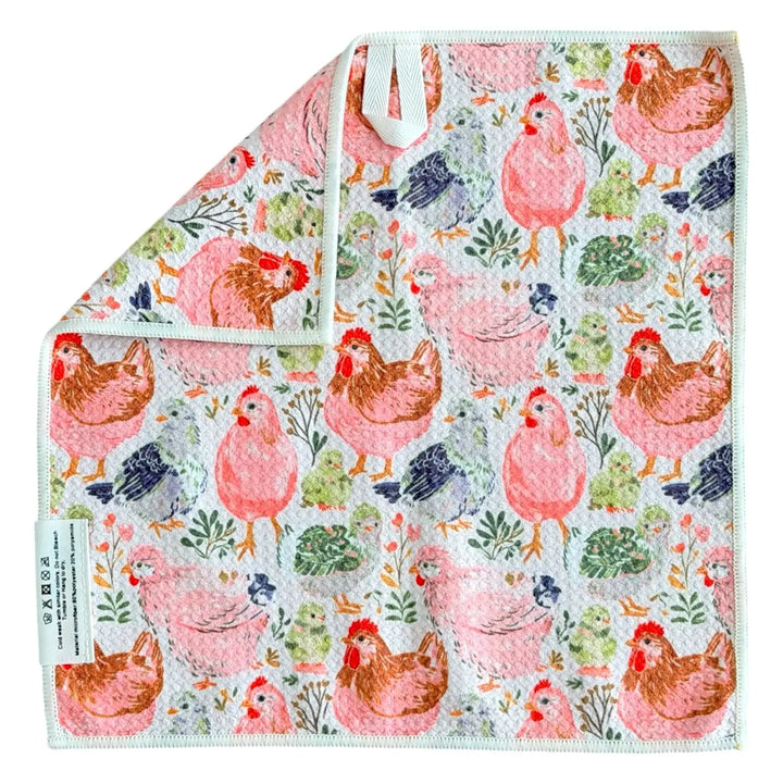 Coop Cuties: Double-Sided Washcloth