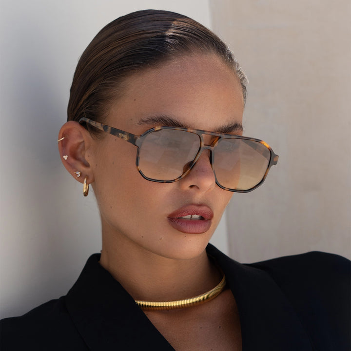 Billie Sunglasses - Tortoise/Brown