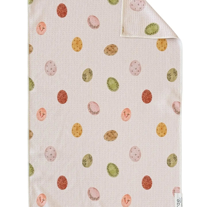 Eggstra Pretty: Double-Sided Hand Towel