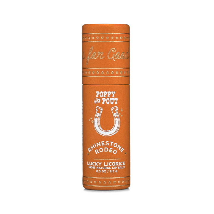 Poppy & Pout Lip Balm - Rhinestone Rodeo Collection