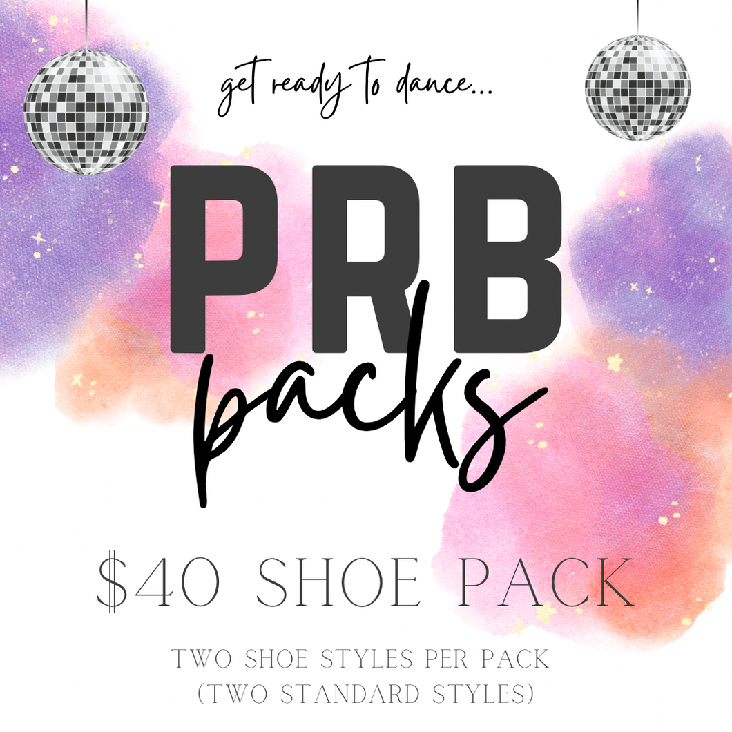 PRB SHOE PACK - $40