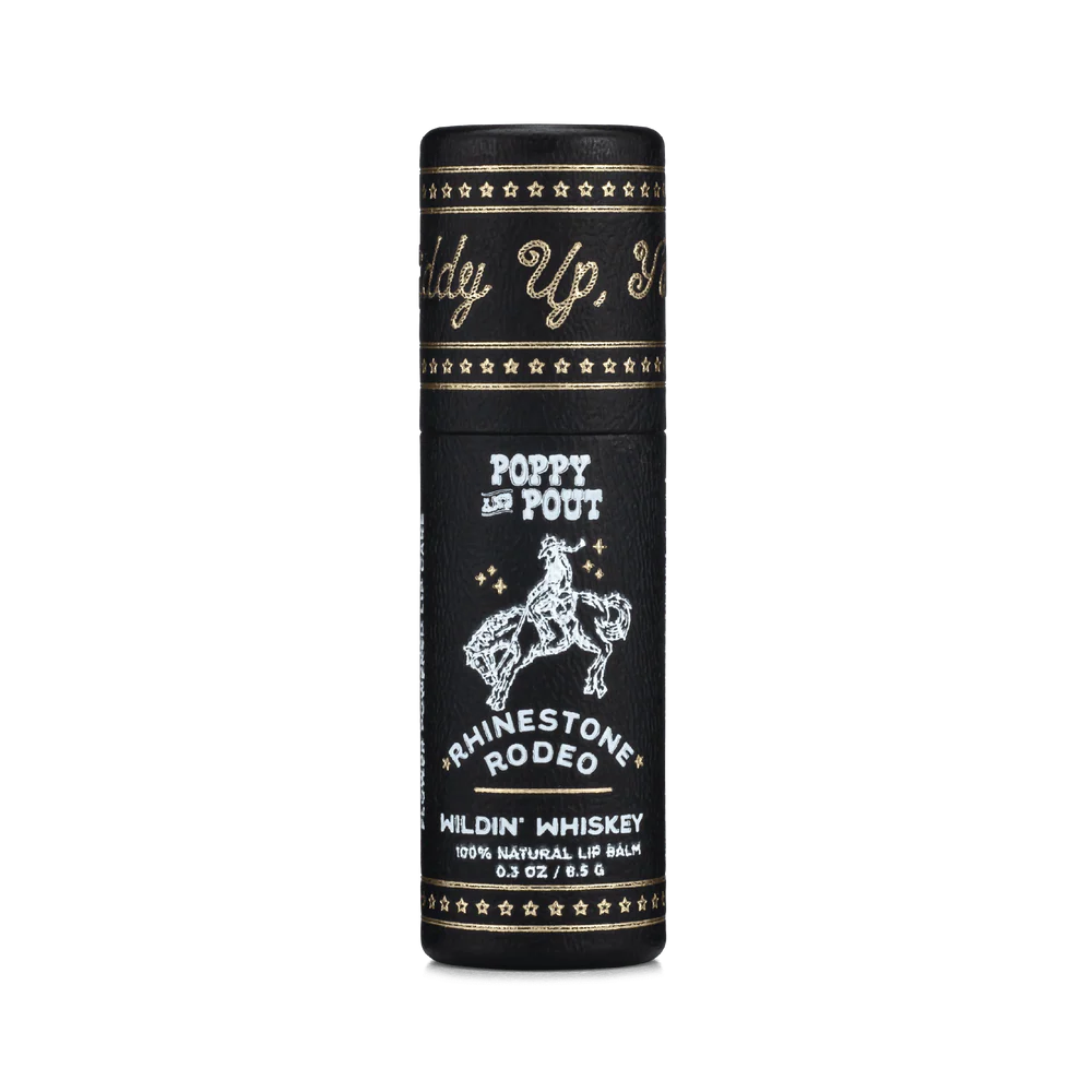 Poppy & Pout Lip Balm - Rhinestone Rodeo Collection