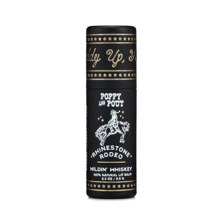 Poppy & Pout Lip Balm - Rhinestone Rodeo Collection
