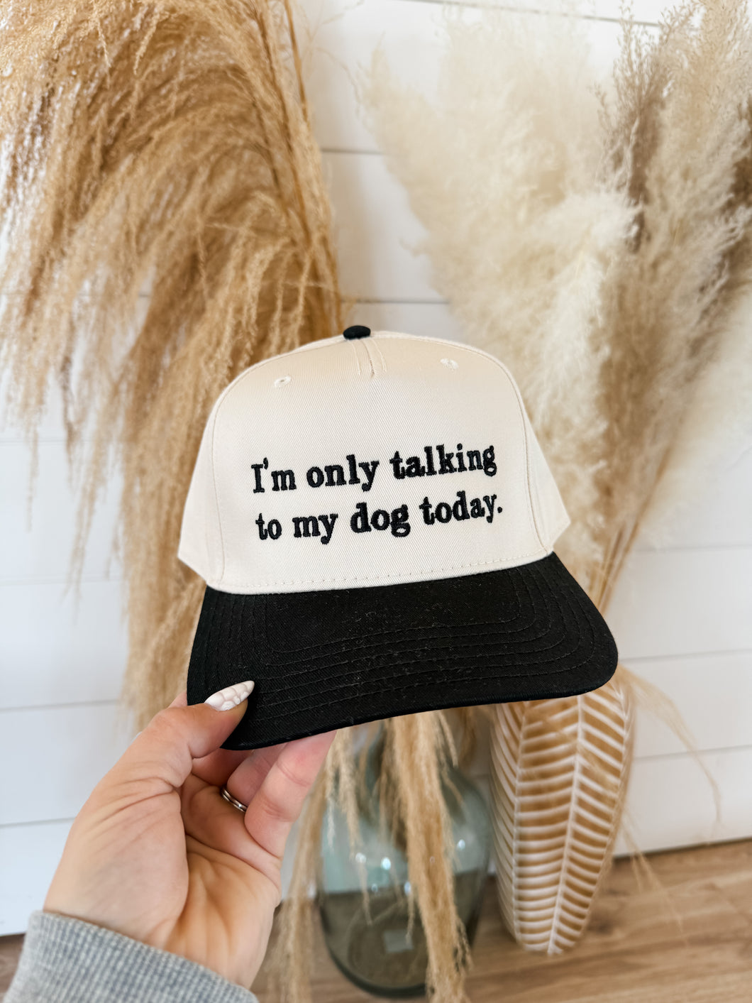 Only Talking To My Dog Today Trucker Hat