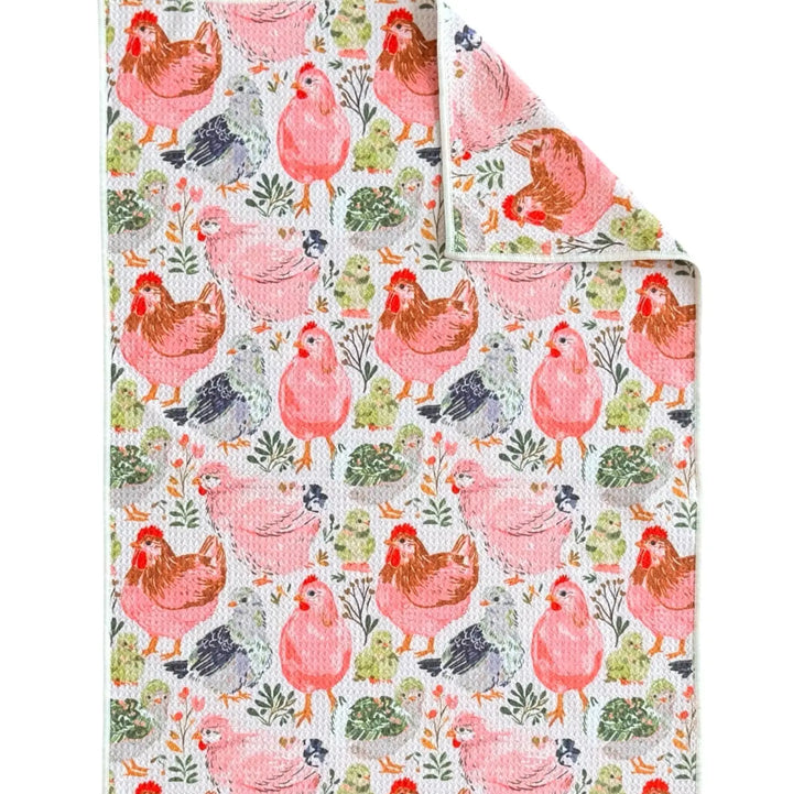 Coop Cuties: Double-Sided Hand Towel