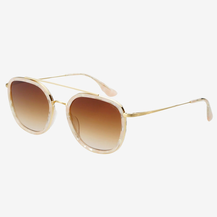 Weston Sunglasses - Light Pink/Brown