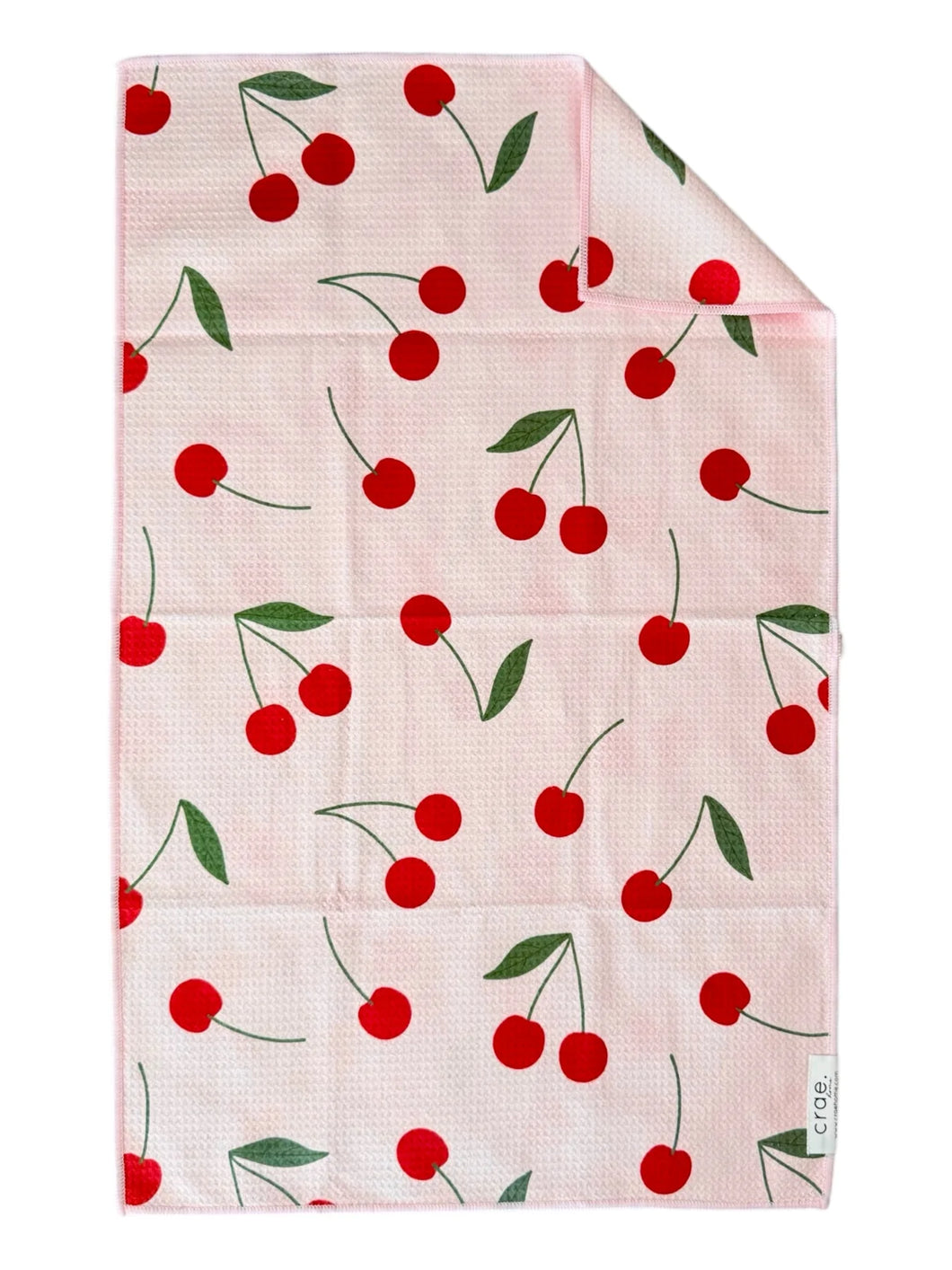 Put A Cherry On It Double Sided Hand Towel