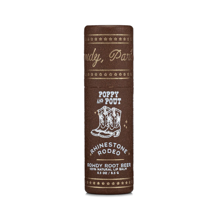 Poppy & Pout Lip Balm - Rhinestone Rodeo Collection