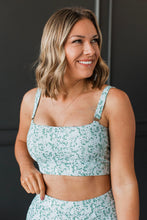 Load image into Gallery viewer, Coast Along Floral Swim Top
