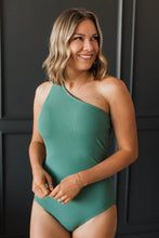 Load image into Gallery viewer, Beach Bound Ribbed One-Piece Swimsuit
