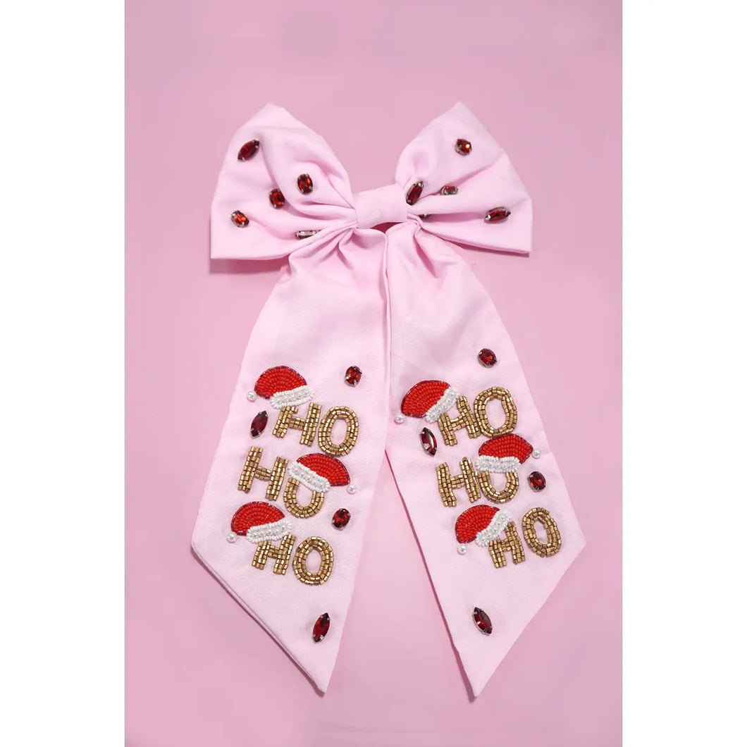 Ho Ho Ho Barrette Hair Clip