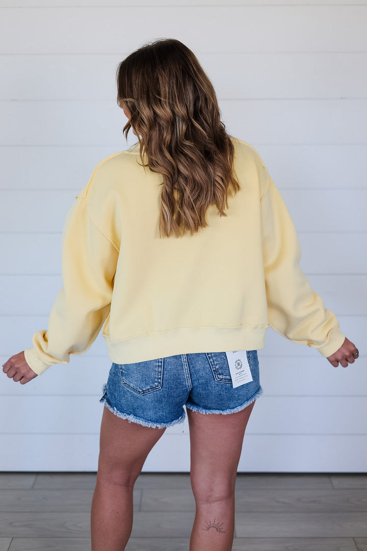 LIFE IS GOOD Reversible Mock Neck