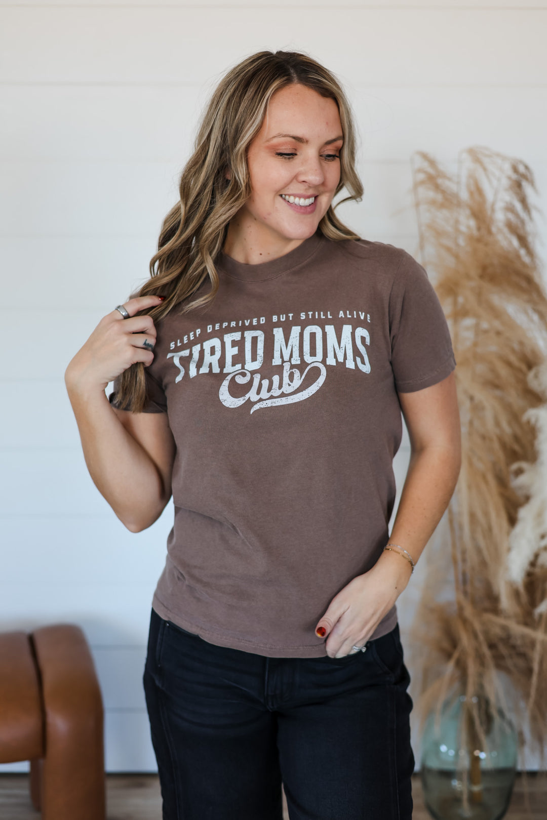 Tired Moms Club Top
