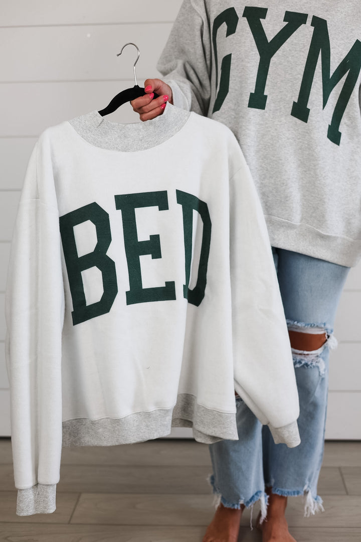 GYM/BED Reversible Mock Neck