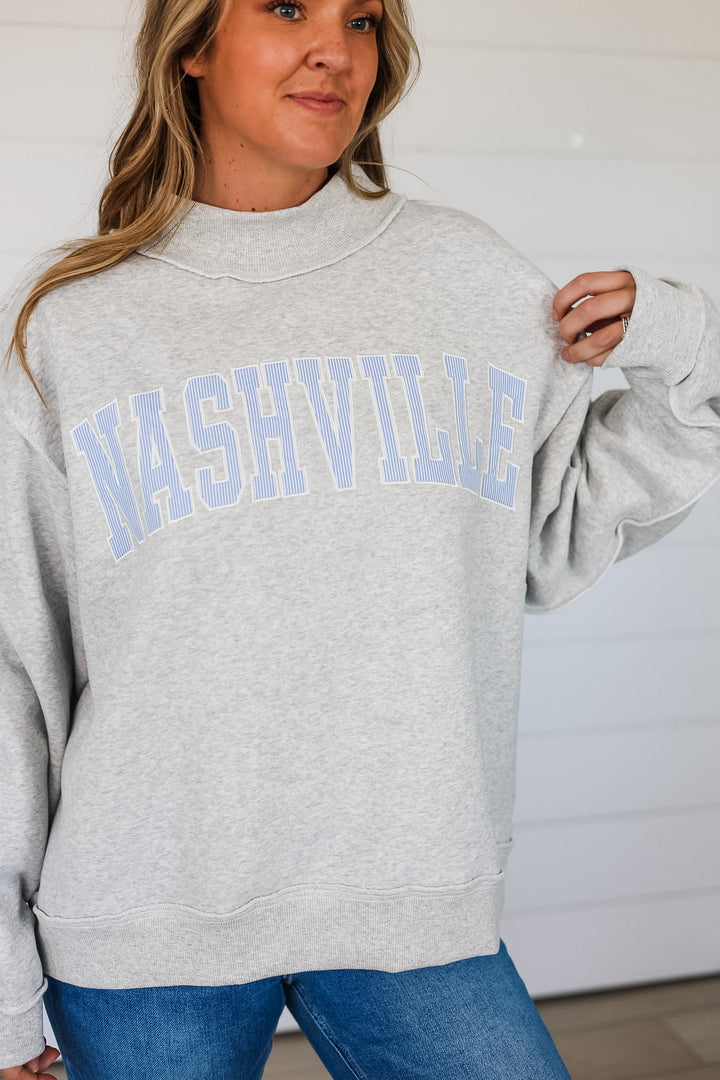 NASHVILLE Mock Neck