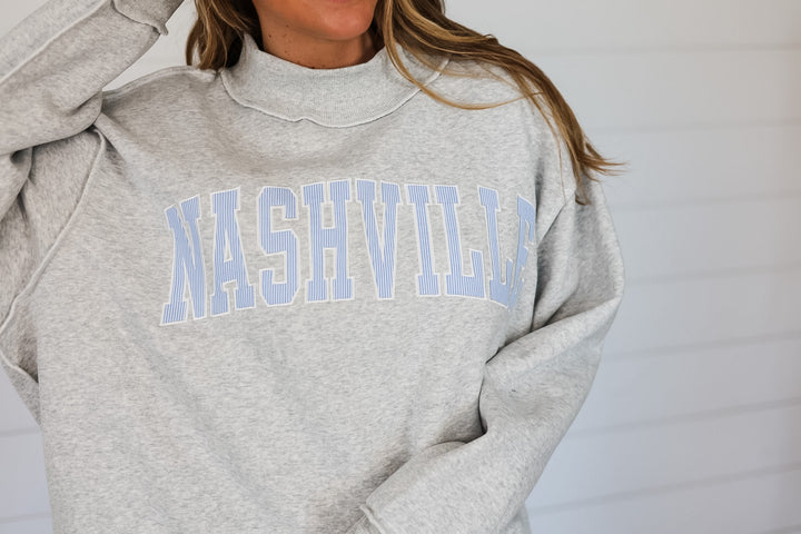 NASHVILLE Mock Neck