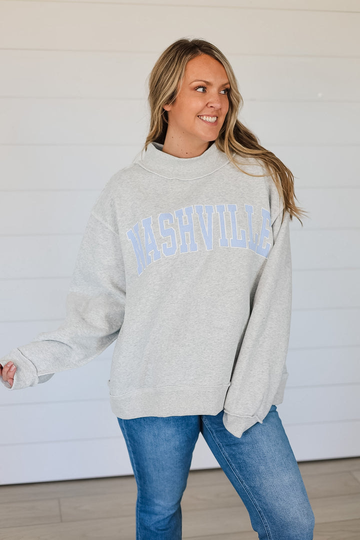 NASHVILLE Mock Neck