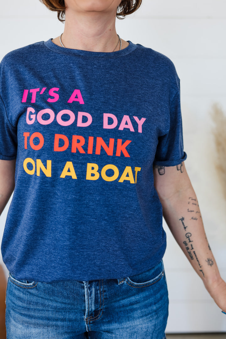 Drink On A Boat Top