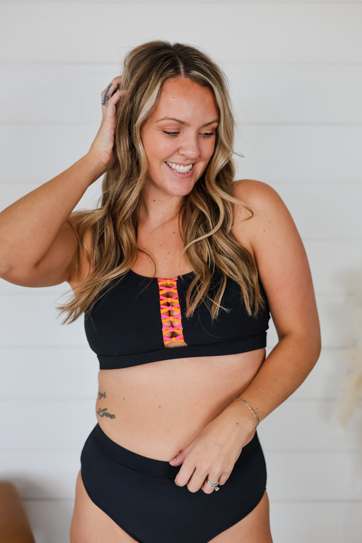 Bring On The Sunshine Braided Swim Top