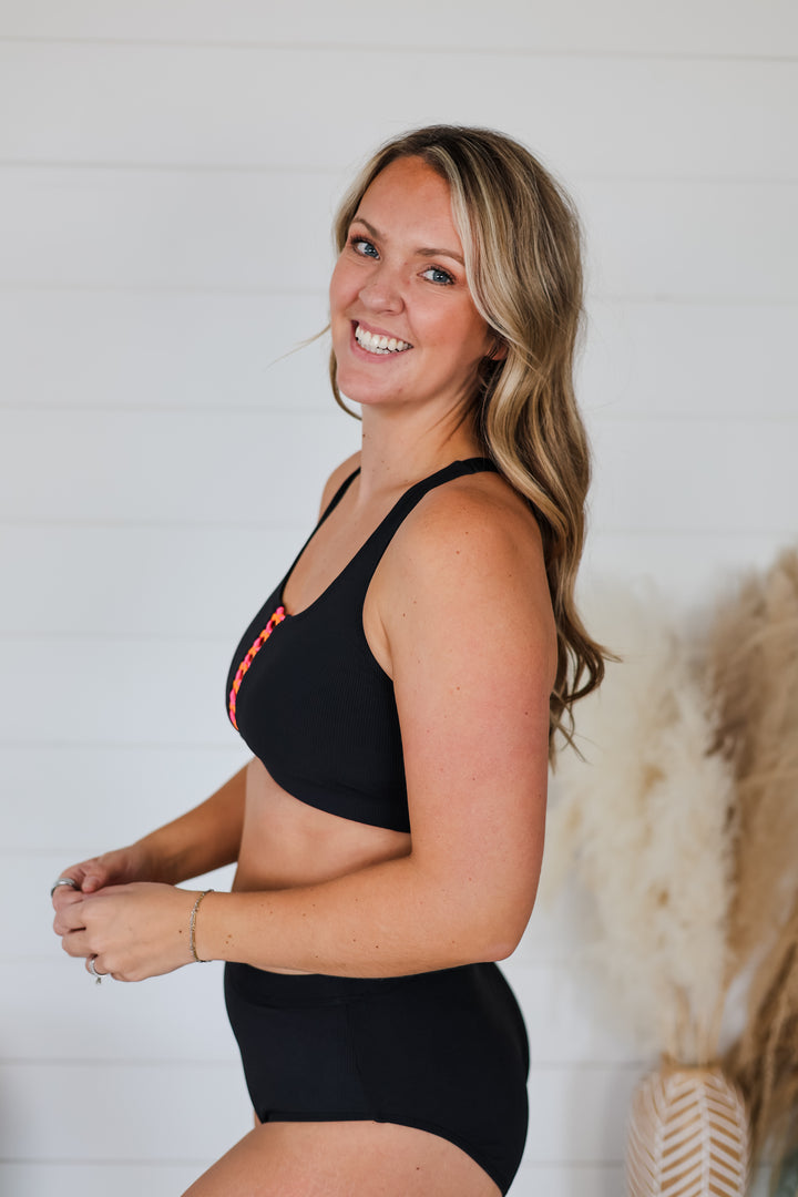 Bring On The Sunshine Braided Swim Top