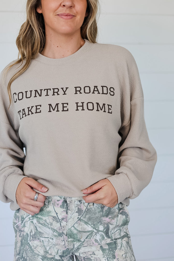 Country Roads Top