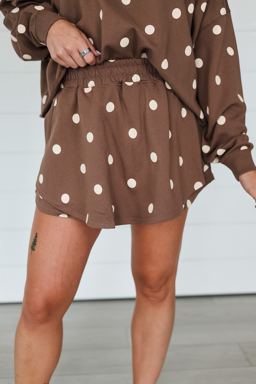 In A Moment Top & Skort Set