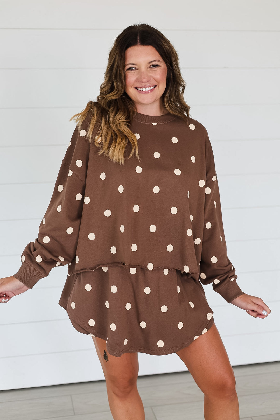In A Moment Top & Skort Set