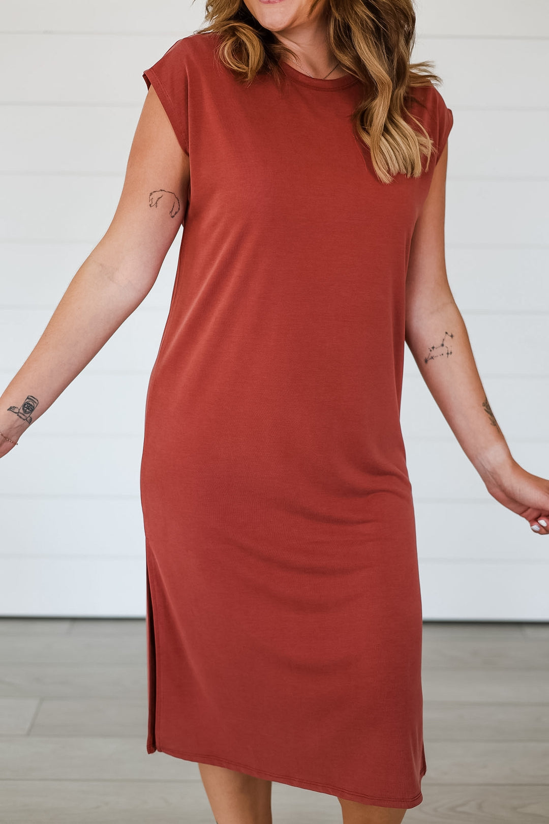 No Need To Leave Dress