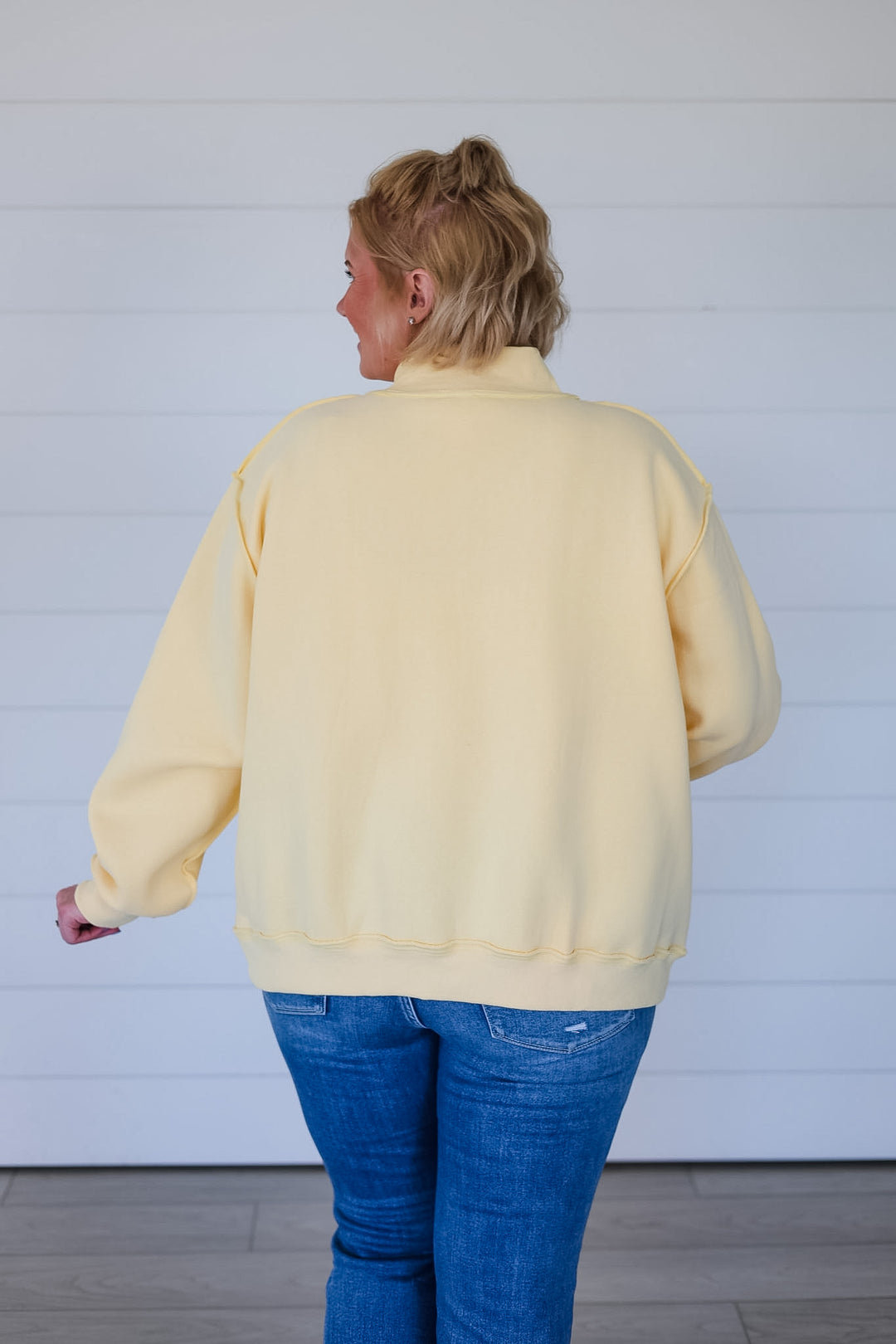Dilly Dally/Lolly Gag Reversible Mock Neck