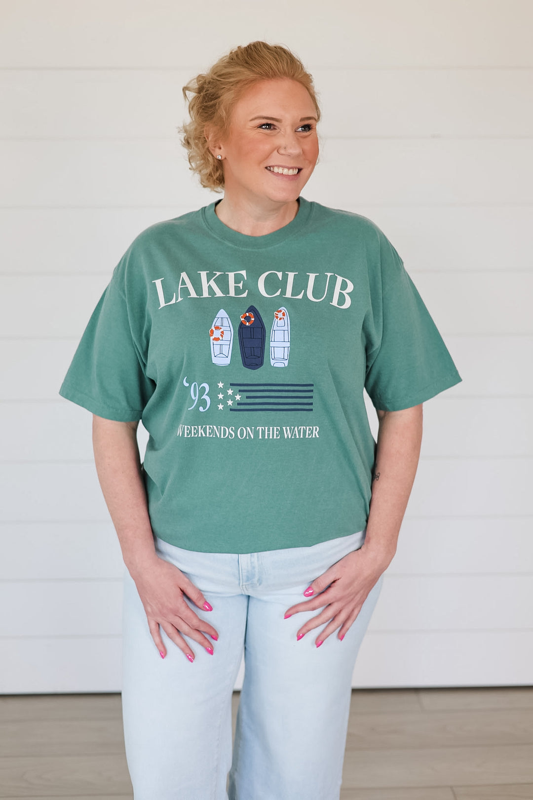 Vintage Lake Club Top