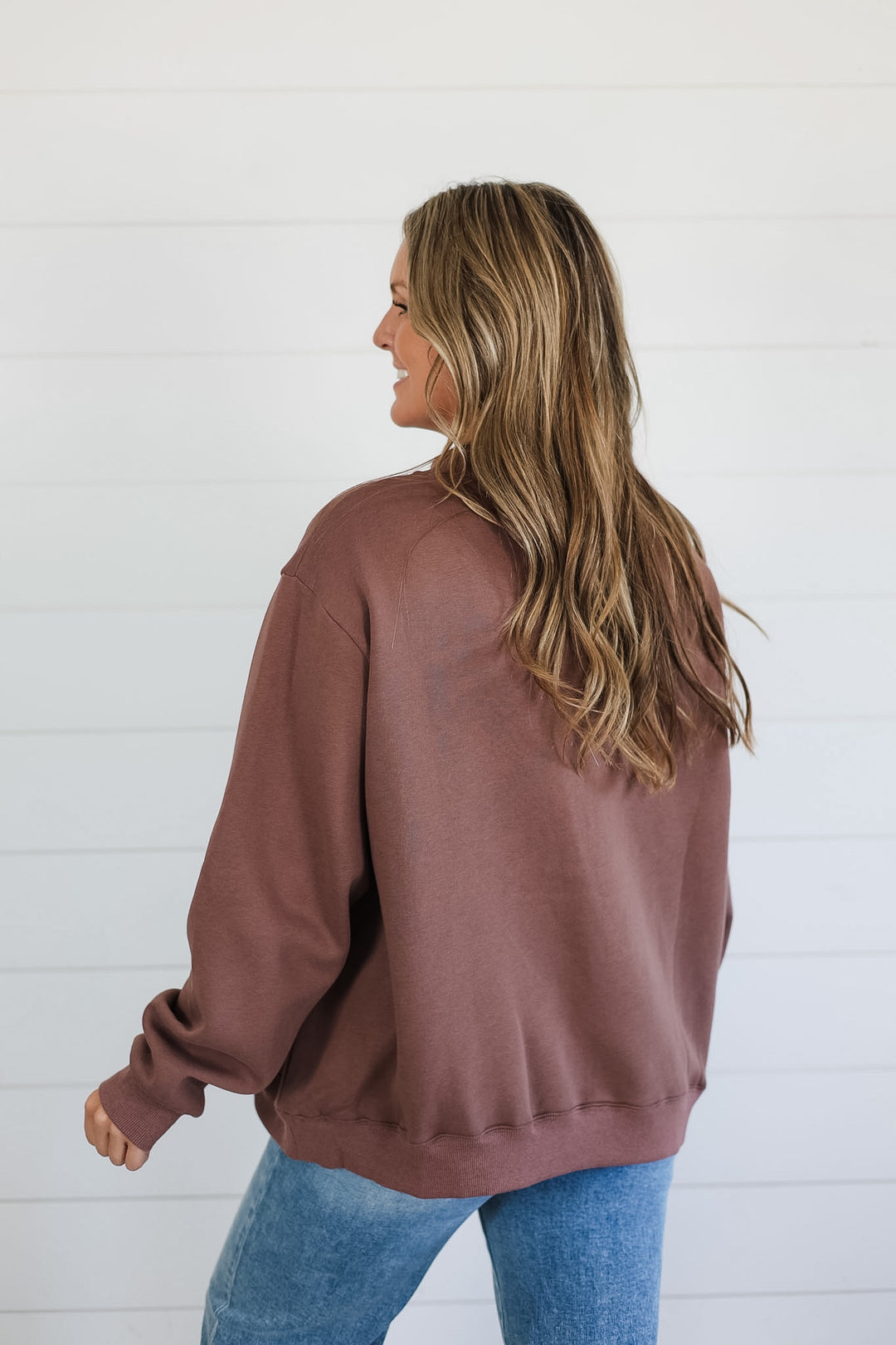 HOWDY Mock Neck Top