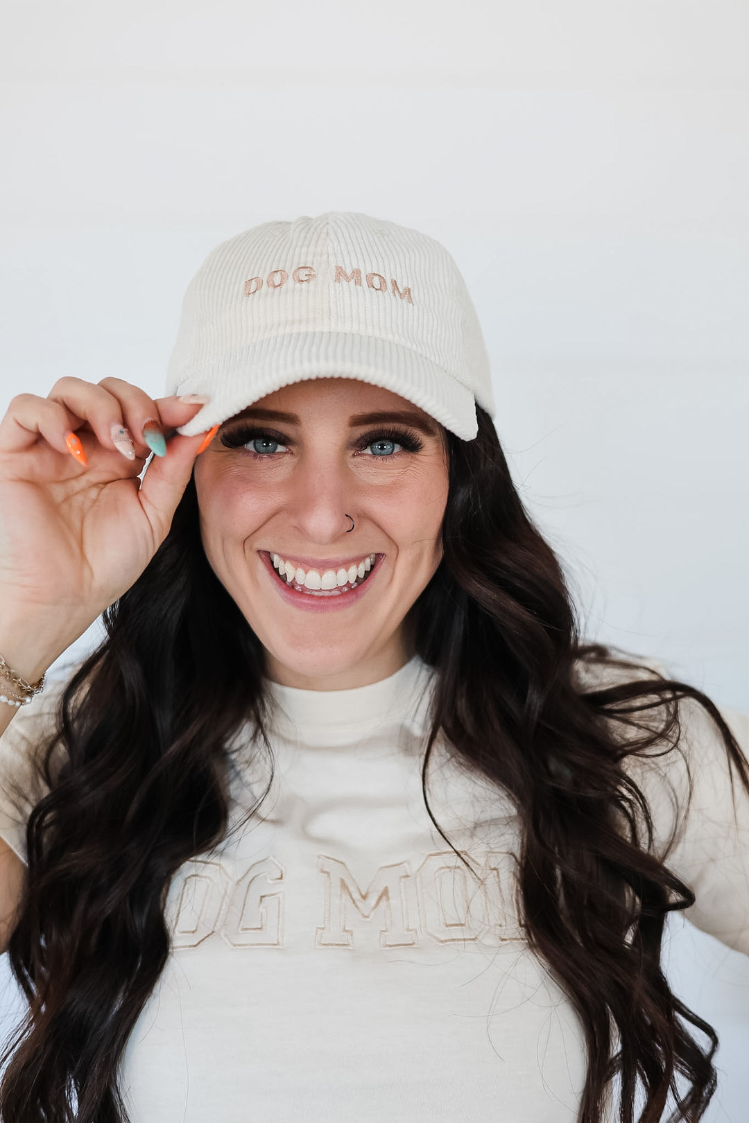 Corduroy Dog Mom Hat