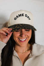 Load image into Gallery viewer, Leopard Embroidered Game Day Hat

