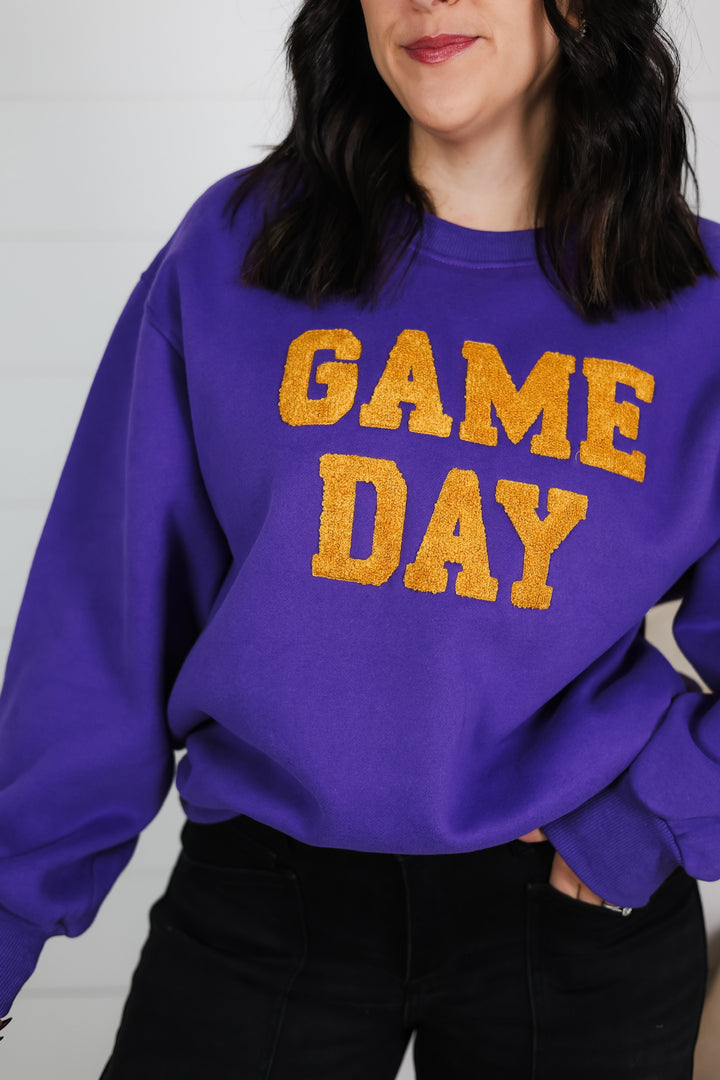 GAME DAY Crewneck Top