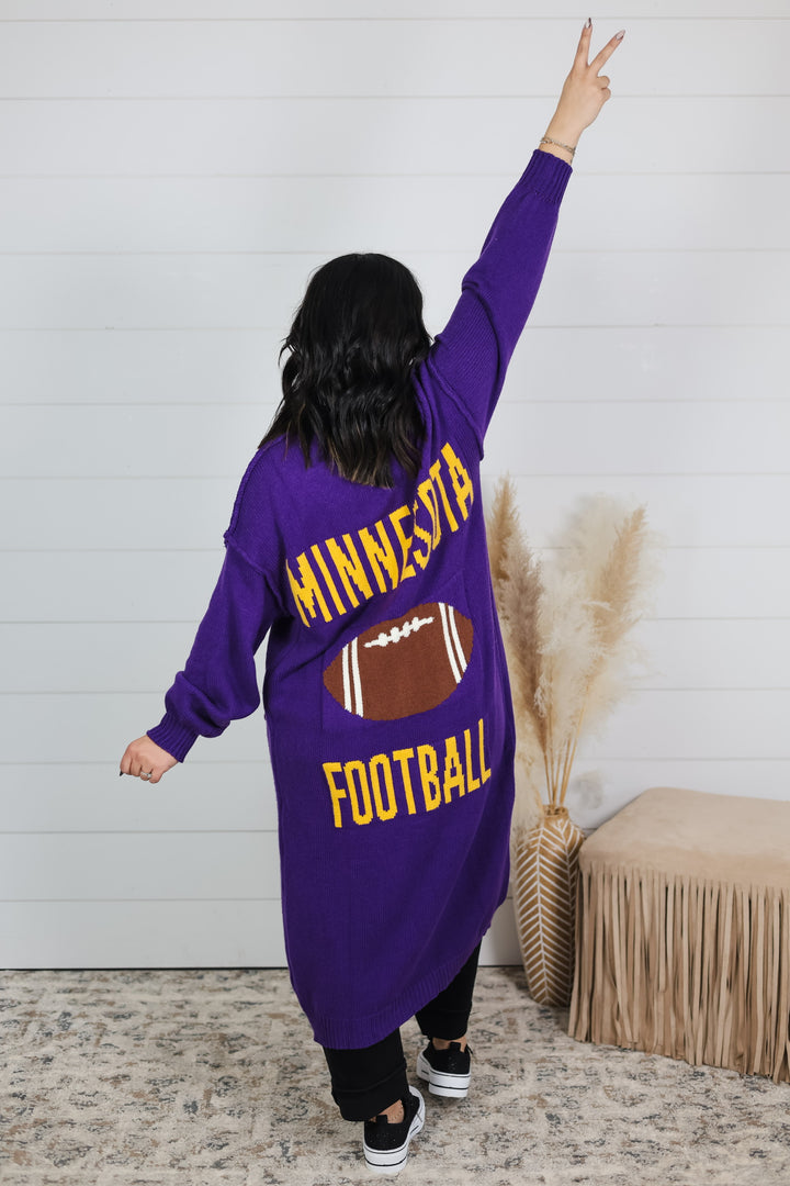 Minnesota Football Cardigan